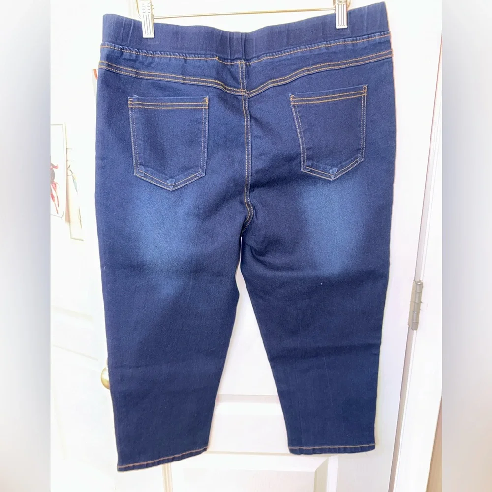 Dark Blue Denim Jeans - Picture 3 of 3